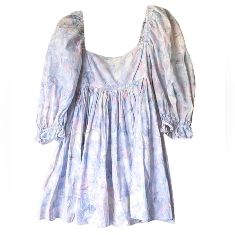 Selkie cotton mini dress size Medium